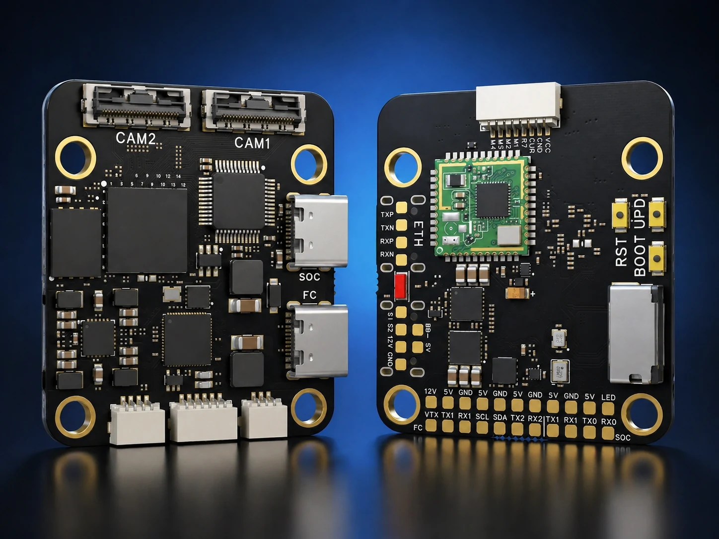 AI Flight Controller Dual Core product preview